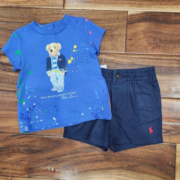 🆕️ Polo Ralph Lauren Short Set - Picture 3 of 9